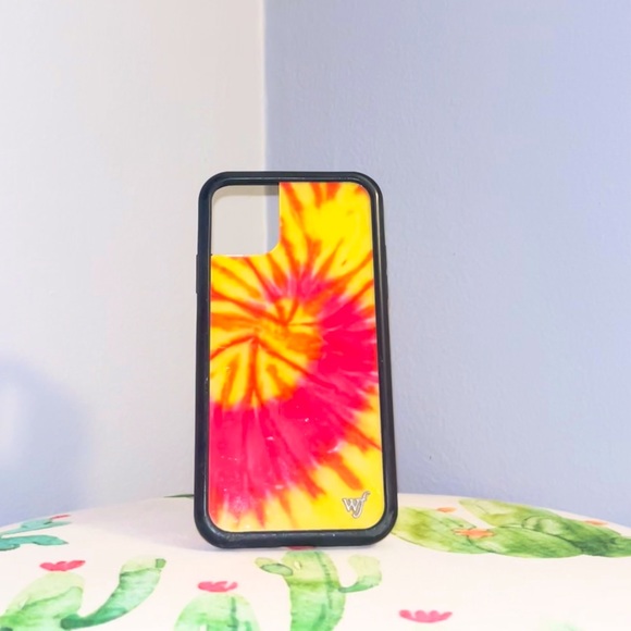LIMITED EDITION Wildflower Swirl Tie Dye iPhone 11 Case - Picture 2 of 7